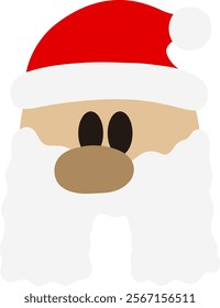 Santa Letter Alphabet Vector A