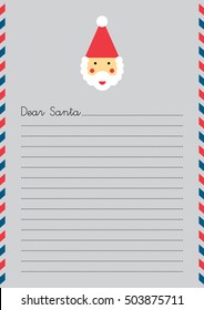 SANTA Letter (size: ISO A4)