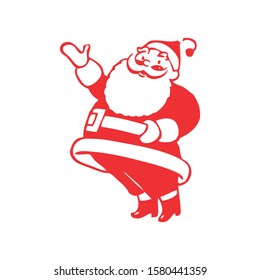santa logo designs vector icon