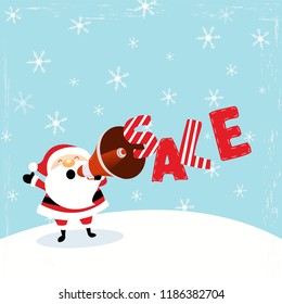 Santa With Megaphone