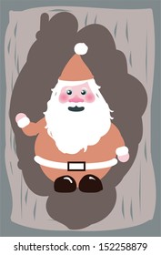 Santa, Merry Christmas, Snowman