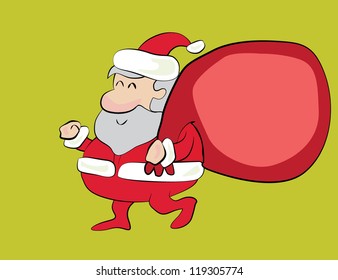 Santa with mobile