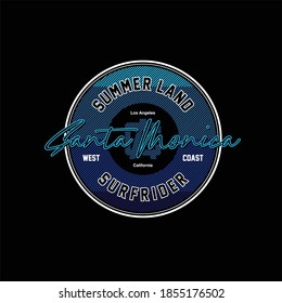 santa monica summer land surfrider vintage