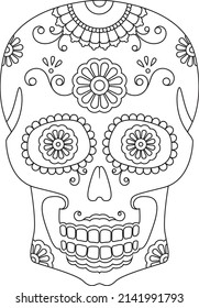 santa muerte, black shugar scull, calavera catrina