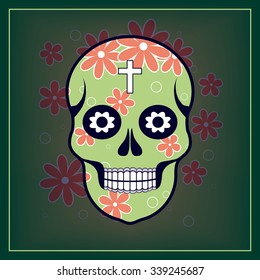 Santa Muerte, Calavera; Day of the Dead; skull; Halloween