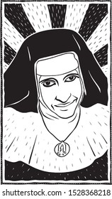 santa nun from the northeast of brazil