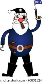 Santa pirate