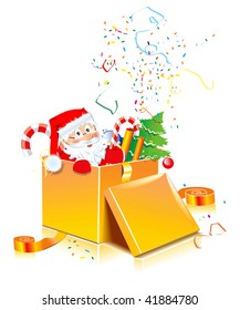 Santa present of new year
