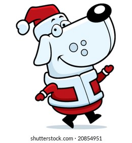 Santa Puppy