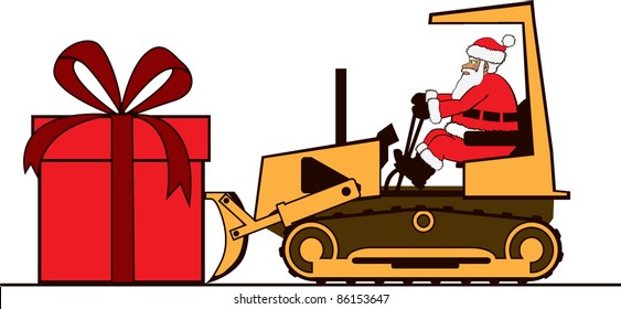 1,706 Christmas Tractor Images, Stock Photos & Vectors 