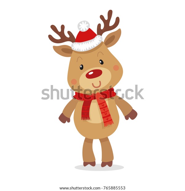 Renne Di Babbo Natale Immagini.Immagine Vettoriale Stock 765885553 A Tema Renna Di Babbo Natale Rudolph Illustrazioni Royalty Free