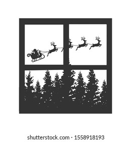 Santa Scene - Christmas design