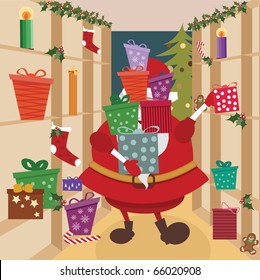Santa shopping