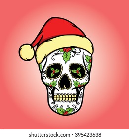 Santa skull 