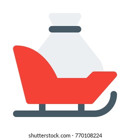Santa sleigh sack