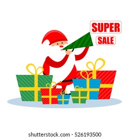 Santa super Christmas discounts