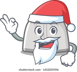 Santa swimming trunk in the cartoon locker