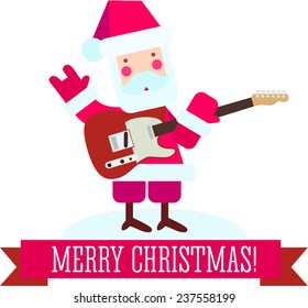 Santa with Telecaster