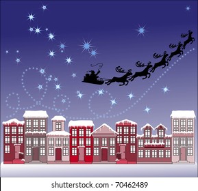 Santa in town