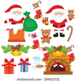 Santa vector illustration