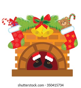 Santa vector illustration