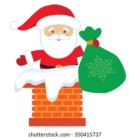Santa vector illustration
