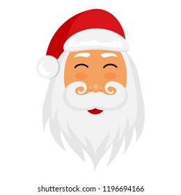 Santa vector illustration. Preparation for Christmas and New Year.