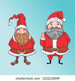 santa vector pack