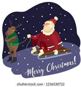 Santa wants to go