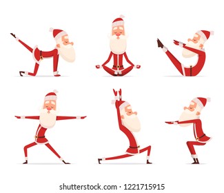 Santa yoga relax. 