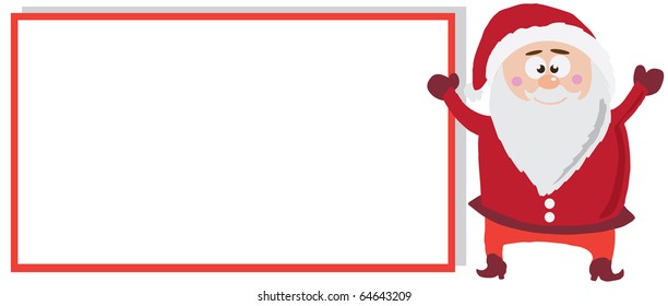 Santa's banner