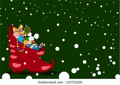 Santa's boot