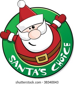 Santa's choice seal of approval