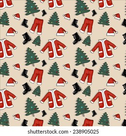 Santa's clothes