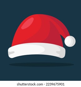 Santas Hat christmas Claus 
Vectorart