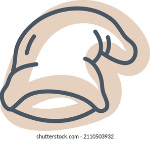 Santas sombrero, ilustración, vector sobre un fondo blanco.