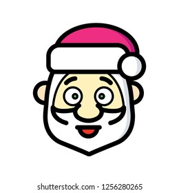 Santa's head icon