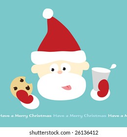 Santa's Milk & Cookie break