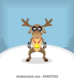 Santa's reindeer