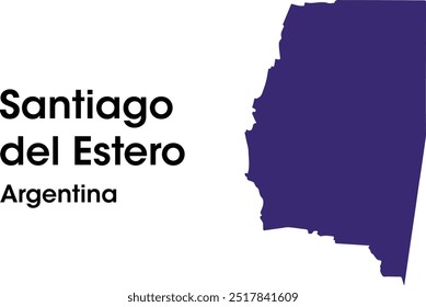 mapa de santiago del estero argentina