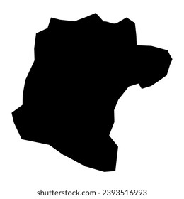 Santiago Rodriguez province map, administrative division of Dominican Republic. Vector illustration.