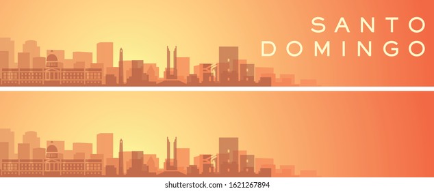 Santo Domingo Beautiful Skyline Scenery Banner