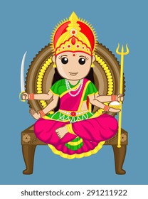 Santoshi Mata - Indian Goddess