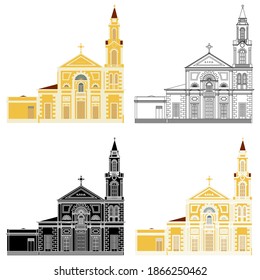 Sao Frei Pedro Goncalves church, Brazil