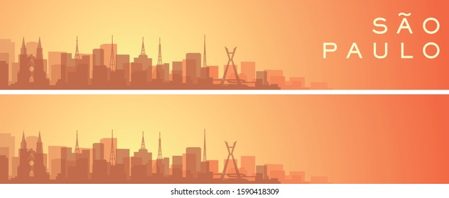 Sao Paulo Beautiful Skyline Scenery Banner