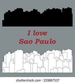 Sao Paulo skyline