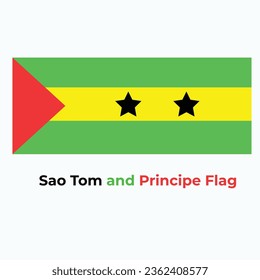 Sao Tom and Principe Flag Design