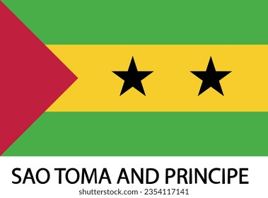 Sao toma and principe flag