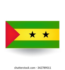 Sao Tome And Principe Flag