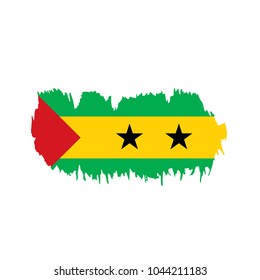 Sao Tome and Principe flag, vector illustration